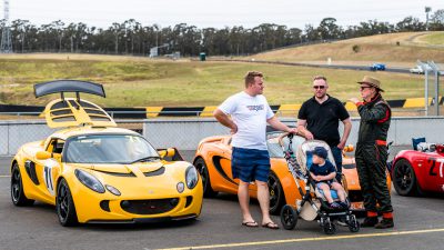 Club Lotus at the September 2017 CSCA Sprints