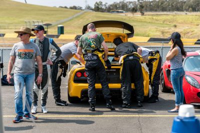Club Lotus at the September 2017 CSCA Sprints