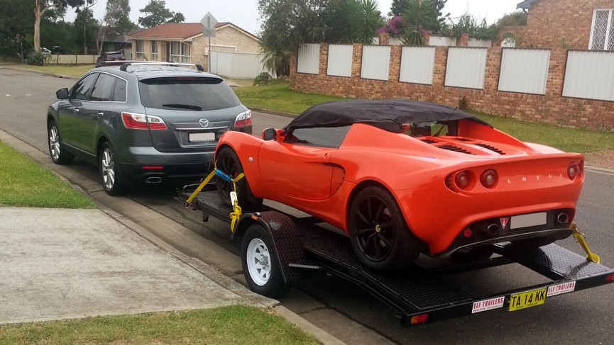 Single Axle Car Trailer