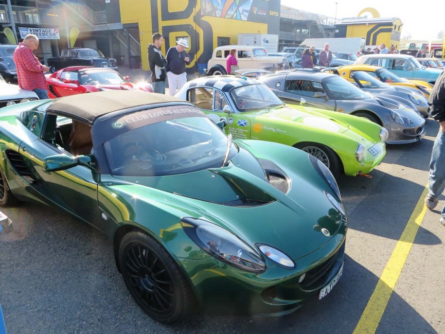 Club Lotus at the 2015 Shannons C lassic