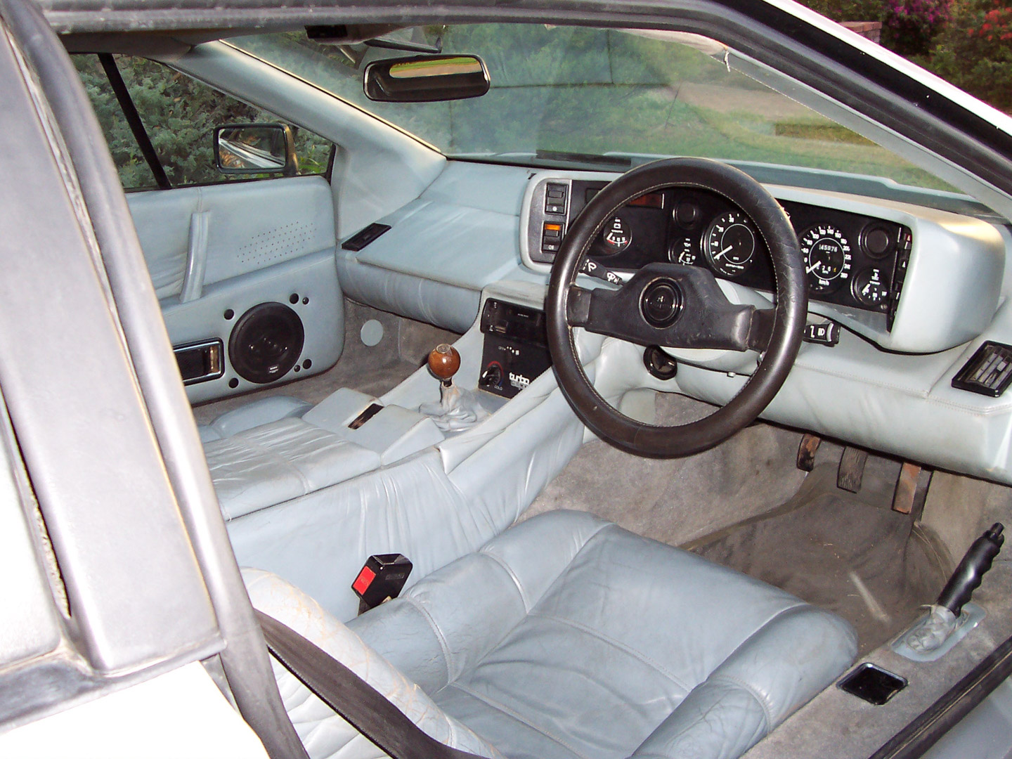Silver 1983 Lotus Esprit Turbo