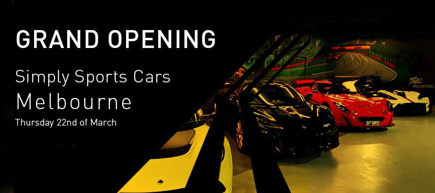 Simply Sports Cars Melbourne Grand Opening