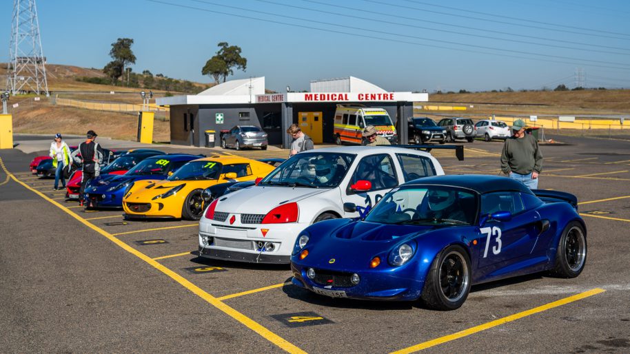 Club Lotus at CSCA 2018 Round 2 Sydney Motorsport Park