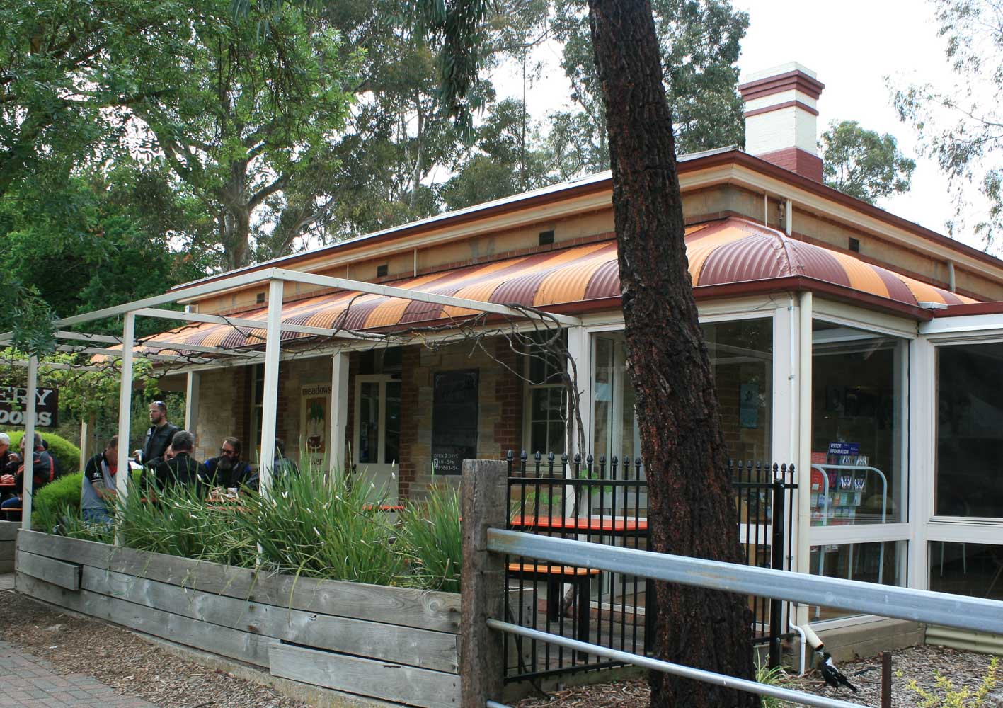 The Meadows bakery is one of the popular destinations in the Adelaide Hills