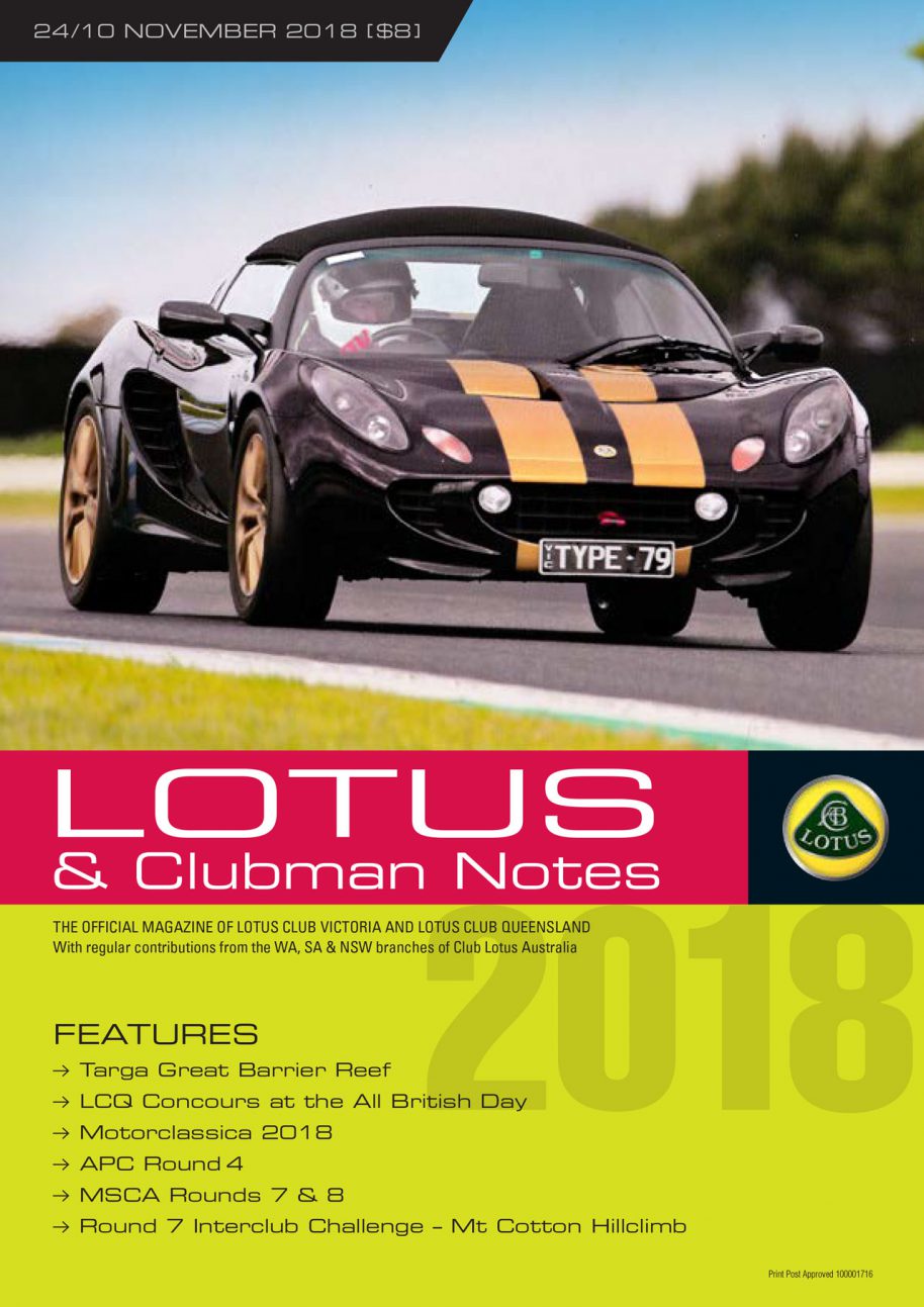 Lotus Notes November 2018