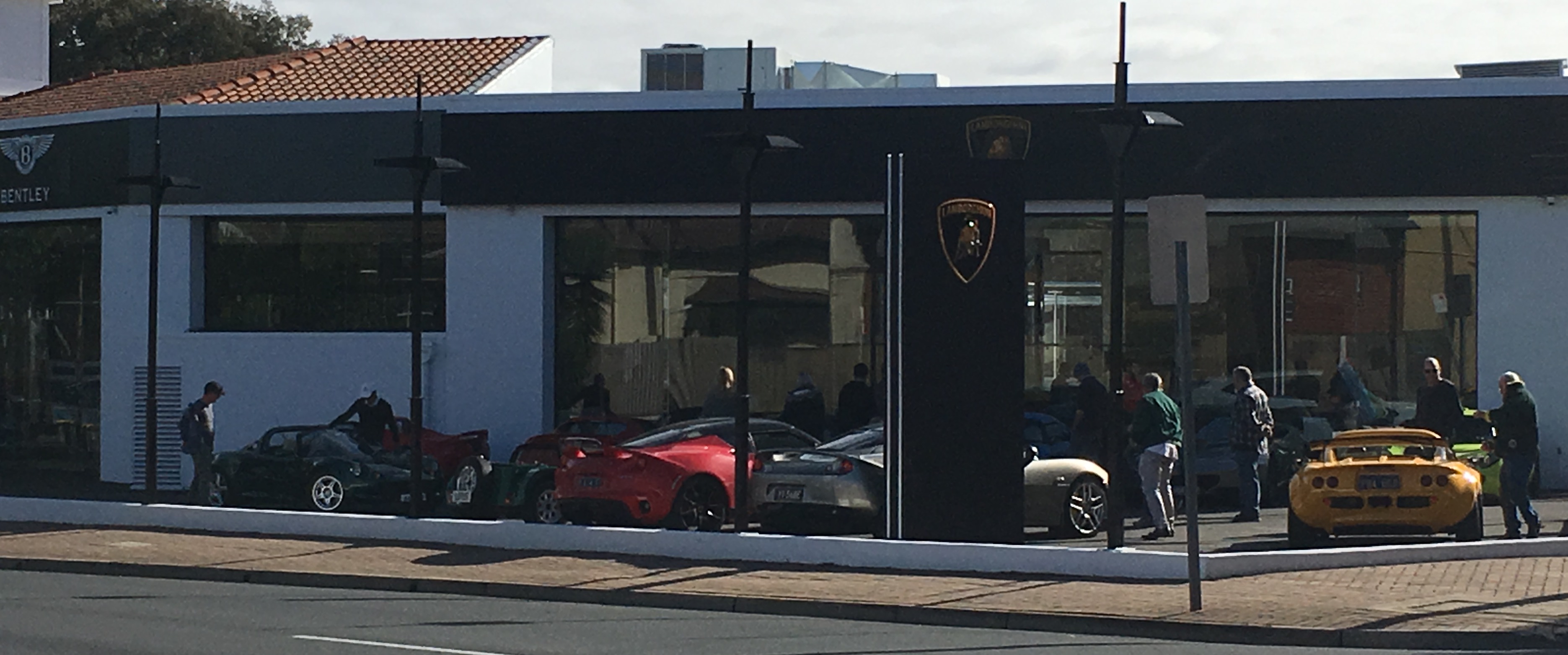 Looks like a showroom in need of a Lotus sign