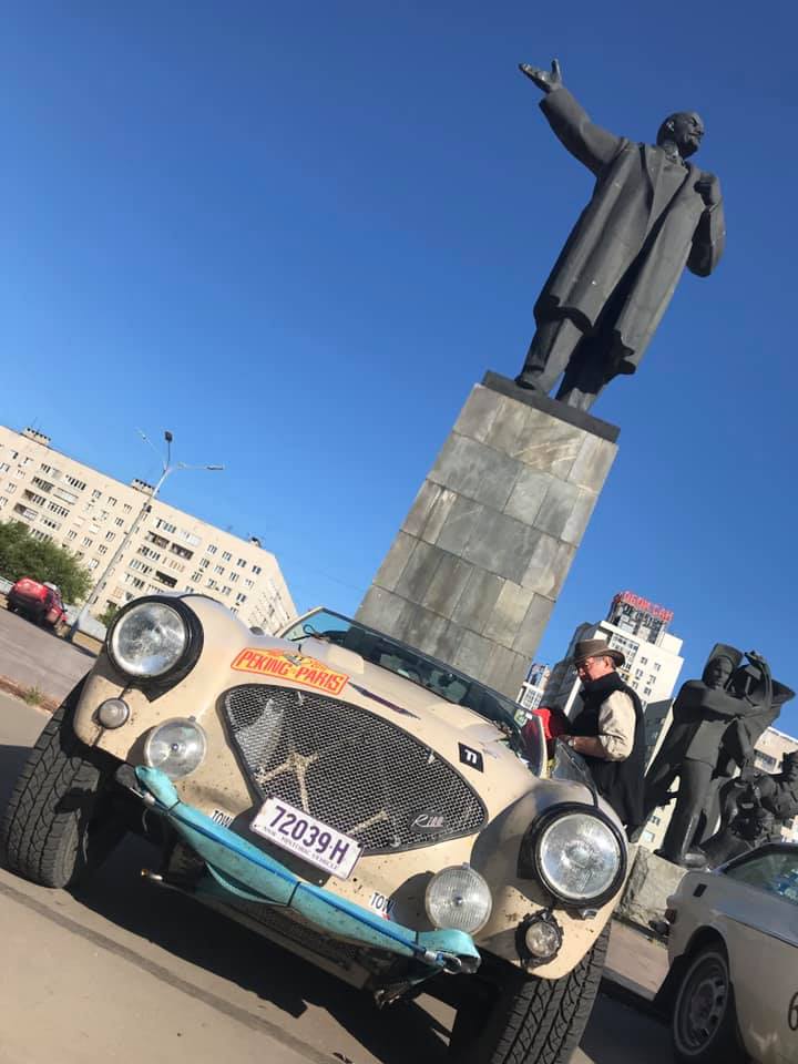 Ashton, Giles and Gidget on the Peking to Paris