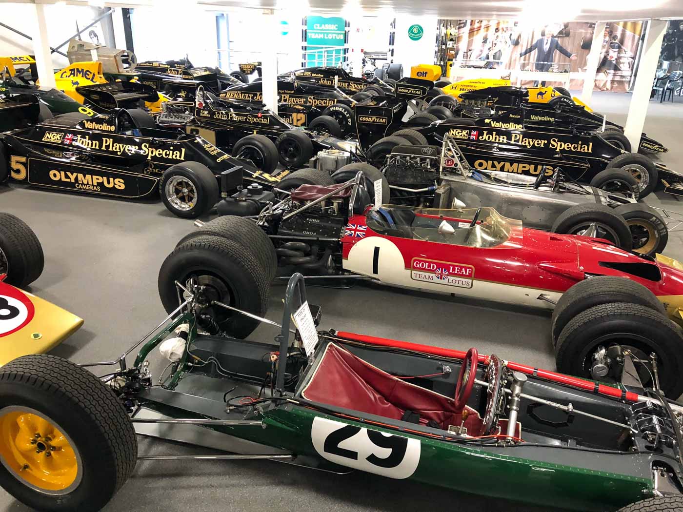 Classic Team Lotus - so many cars, so little time!