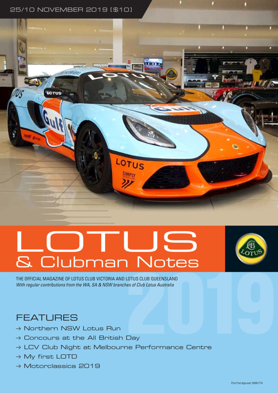 Lotus Notes November 2019