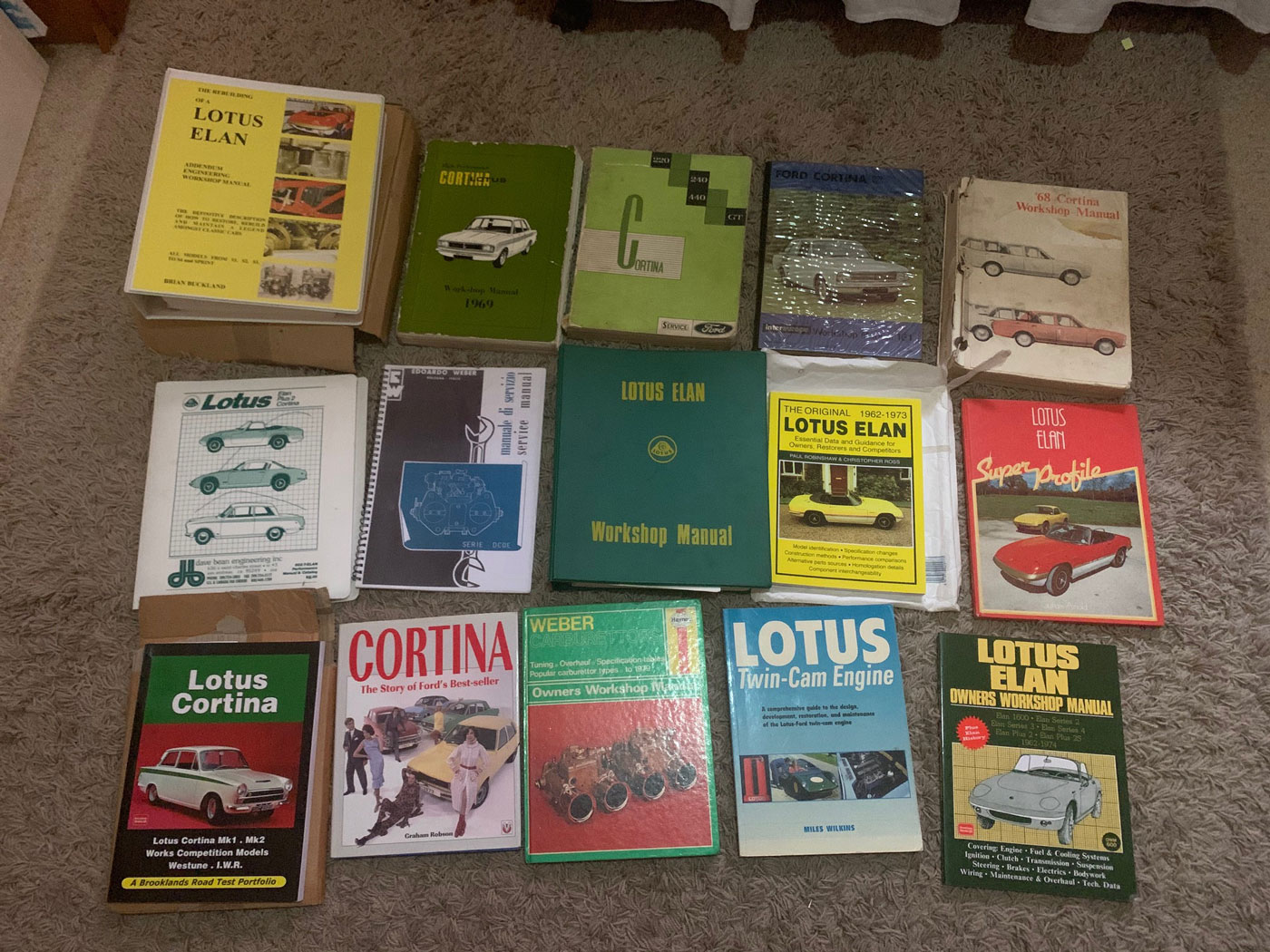 For Sale: Large Collection of Lotus & Related Literature