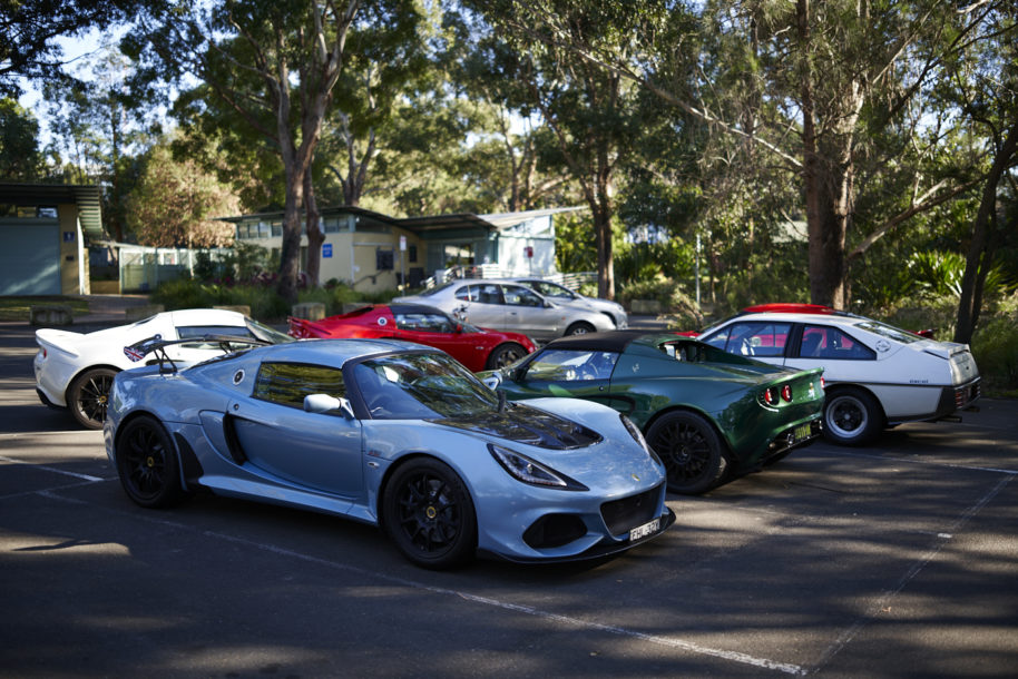 Club Lotus Australia Tyre Kick & Coffee July 2020