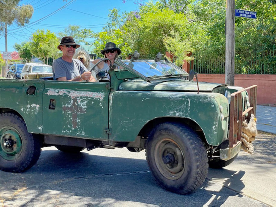 Ashton, Caroline, Doggo and the Land Rover