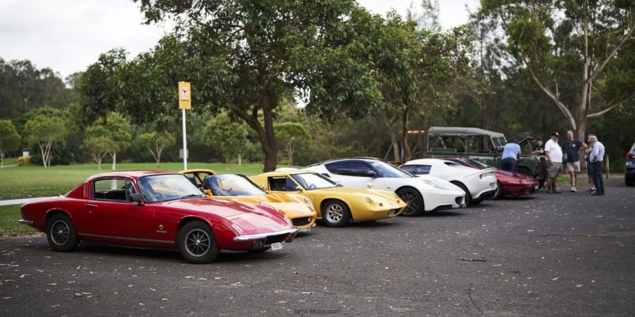 January 2022 Club Lotus Australia Tyre Kick & Coffee Gough Whitlam Park