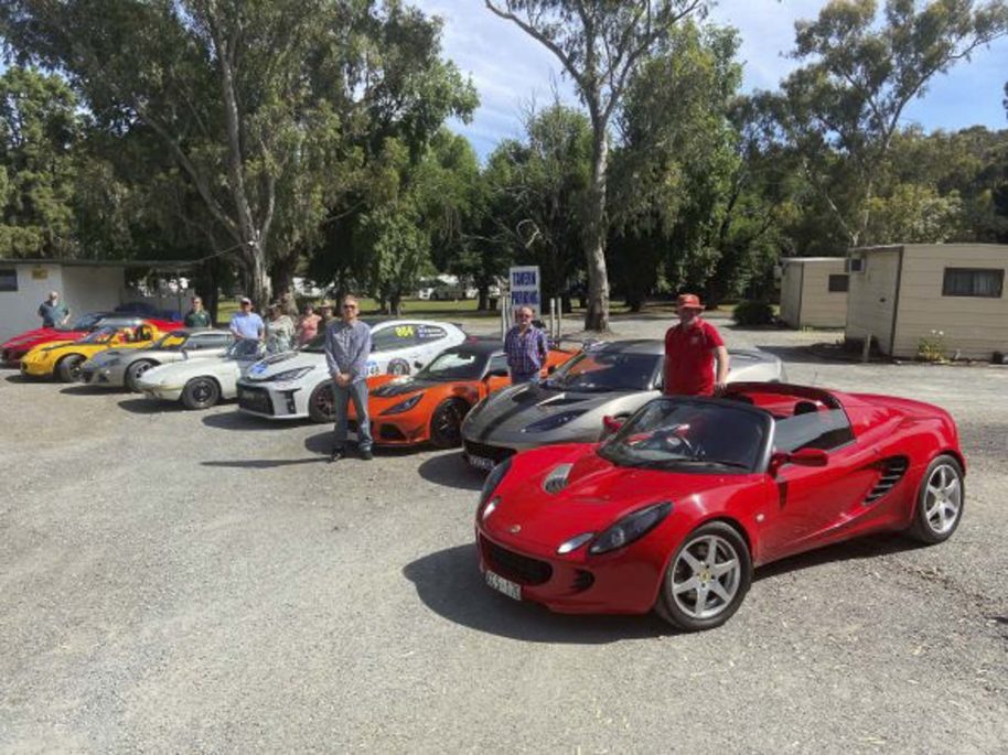 The December participants at Cudlee Creek on the way to the Lobethal Bierhaus: Andrew Stevens