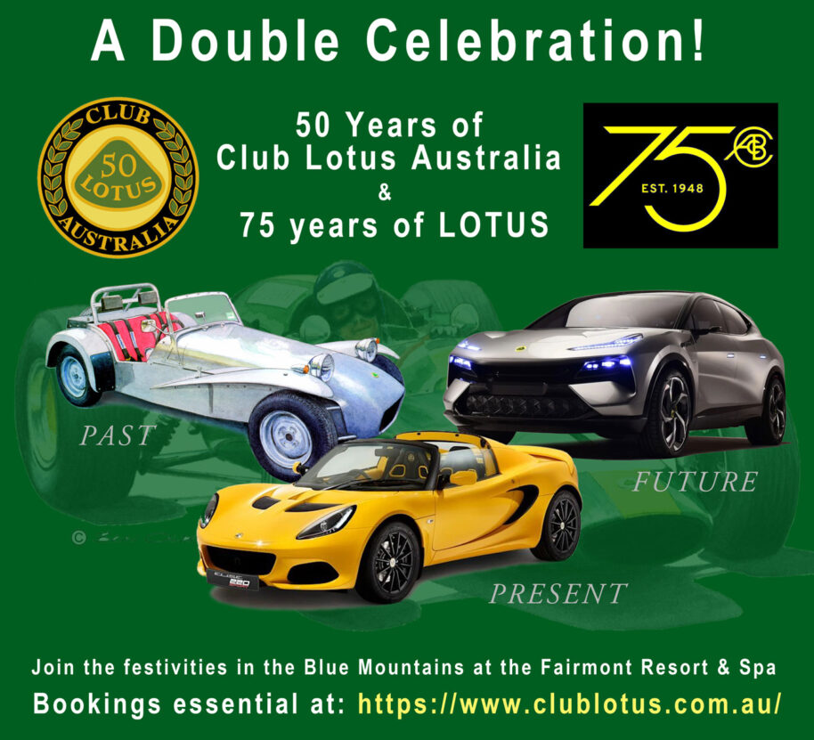 75 Years Lotus 50 Years Club Lotus Australia