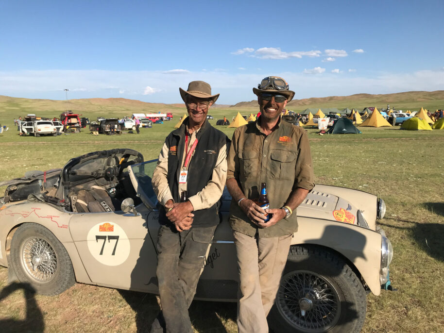 Ashton & Giles, Grubby and Happy in the Peking to Paris